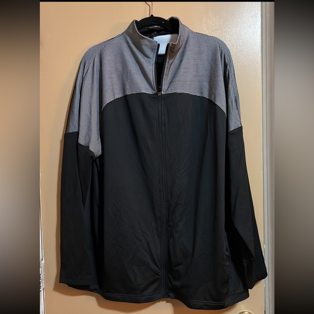 russell hyperflux athletic jacket extra large dri-power black